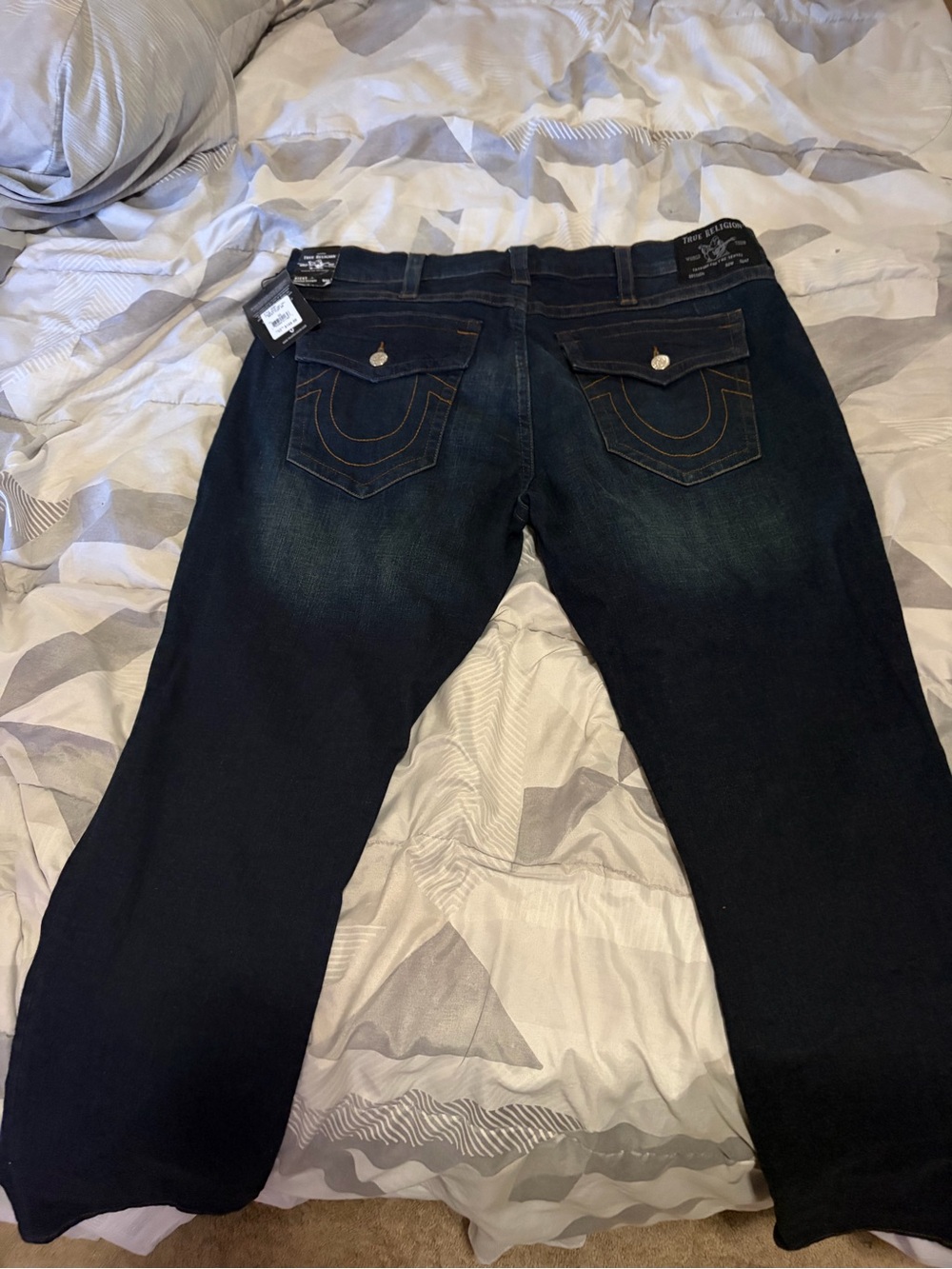 Brand New True Religion Dark Indigo Boot Cut Jeans